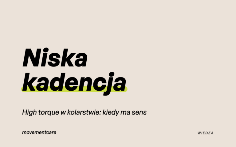 Niska kadencja. High torque w kolarstwie: kiedy ma sens